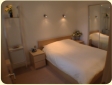 Ash king size bed, inset lighting